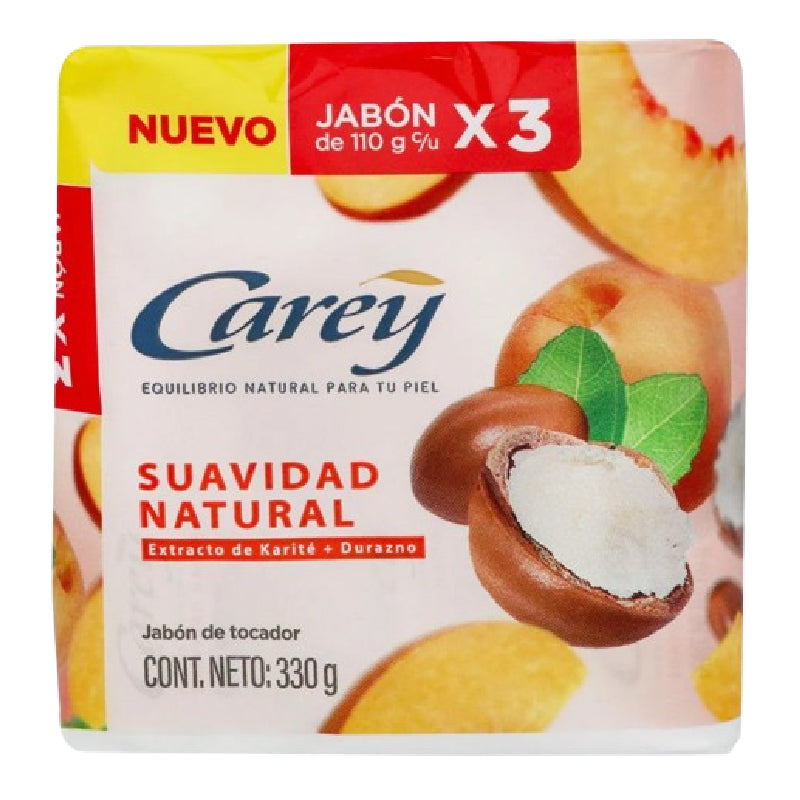 JABON CAREY 3U 330G SUAVIDAD NATURAL