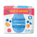 JABON J&J BABY 3U 330G LIBRE GERMENES