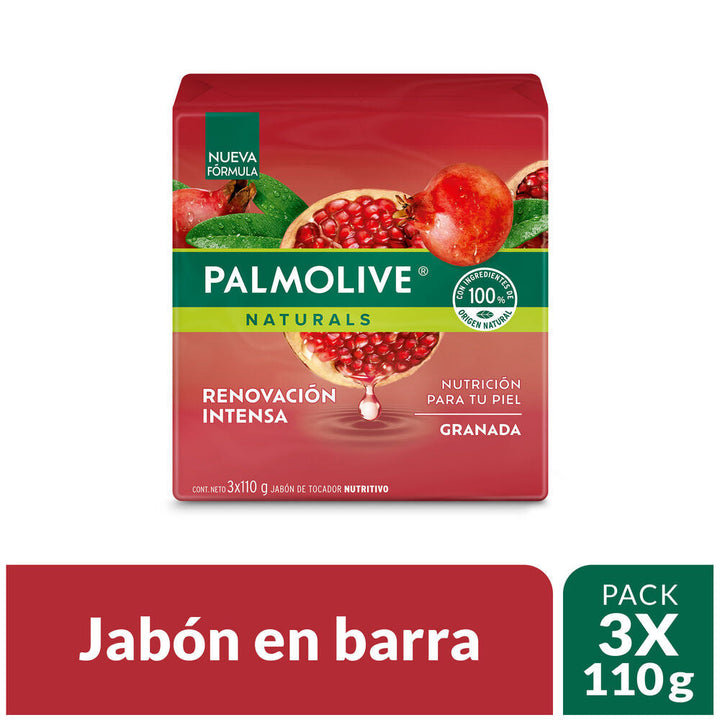 JABON EN BARRA PALMOLIVE  GRANADA 330G X 3UND