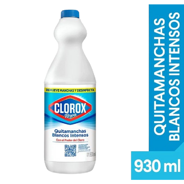 BLANQUEADOR CLOROX 930ML BLANCO INTENSO