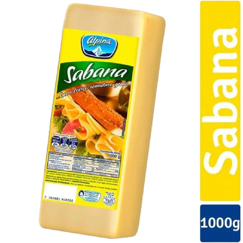 QUESO SABANA ALPINA 1000G