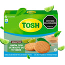 GALLETA TOSH 6U 144G LIMON TE VERDE
