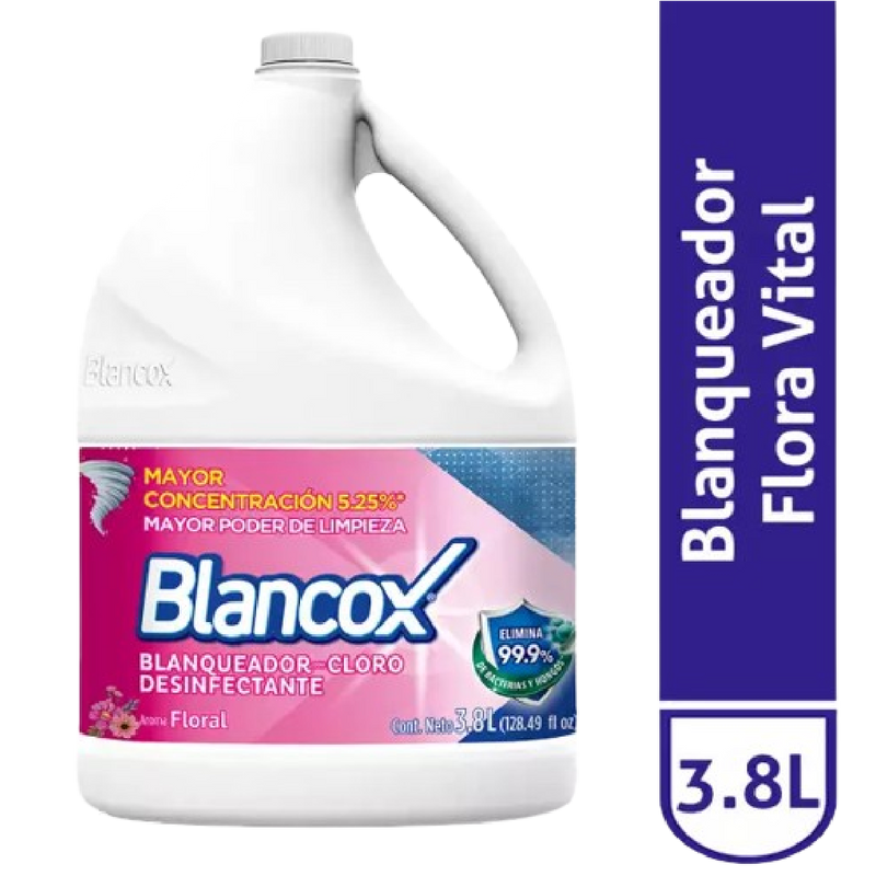 BLANQUEADOR BLANCOX 3800ML FLORAL