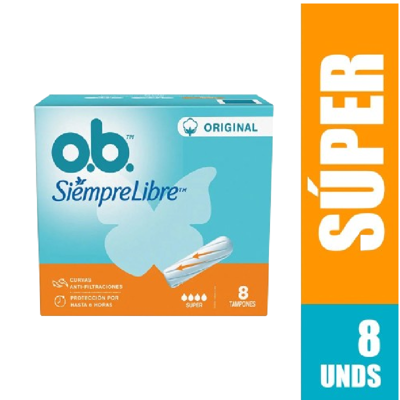 TAMPON OB 8U SUPER ORIGINAL