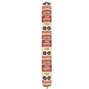 SALCHICHON MIXTO LORENZANO 500G