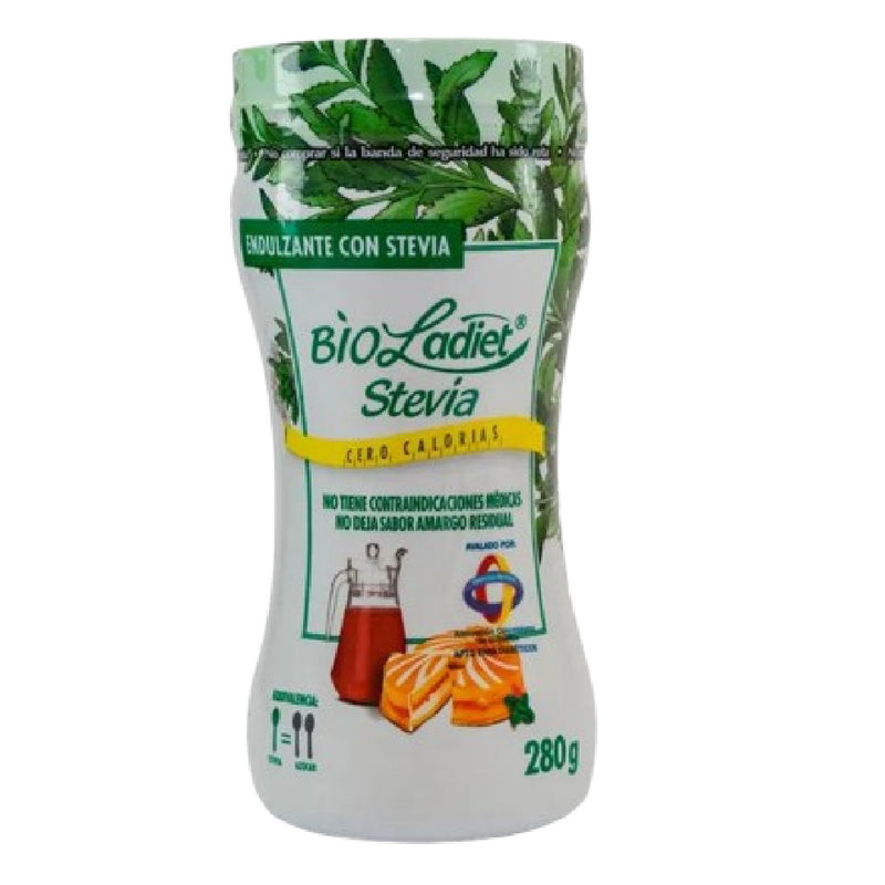 ENDULZANTE BIOLADIET 280G STEVIA FRASCO