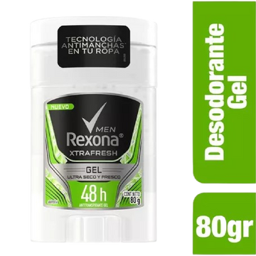 DESOD REXONA 80G XTRAFRESH GEL