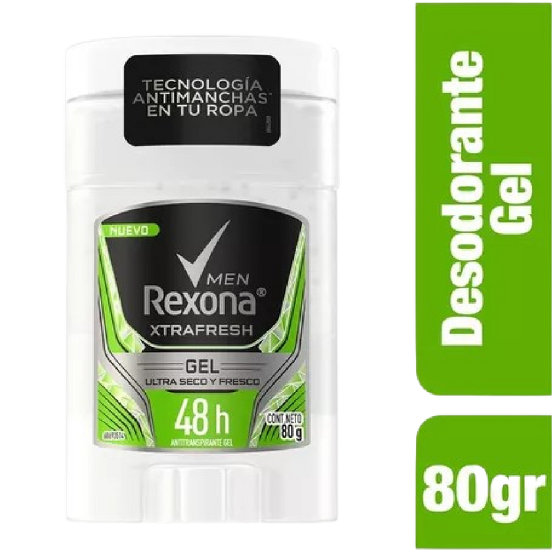 DESOD REXONA 80G XTRAFRESH GEL