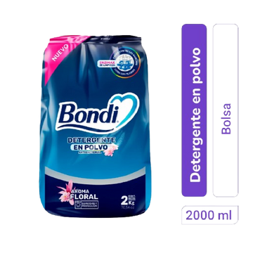 DETERG POLVO BONDI 2000G FLORAL