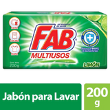 JABON BARRA FAB 200G MULT LIMON