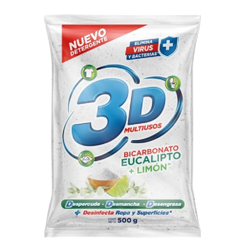DETERG 3D 500G EUCALIPTO/LIMON