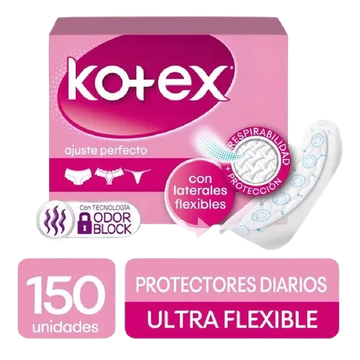 PROTEC KOTEX 150U DIARIOS ULTFLEXIBLE