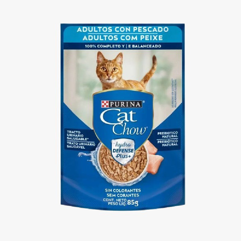 ALIMENTO CAT CHOW ADULTOS PESCADO 85G