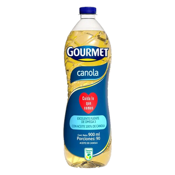 ACEITE GOURMET 900ML CANOLA