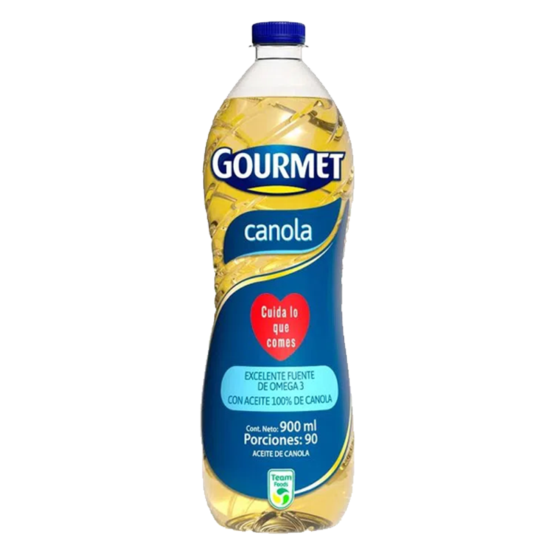 ACEITE GOURMET 900ML CANOLA