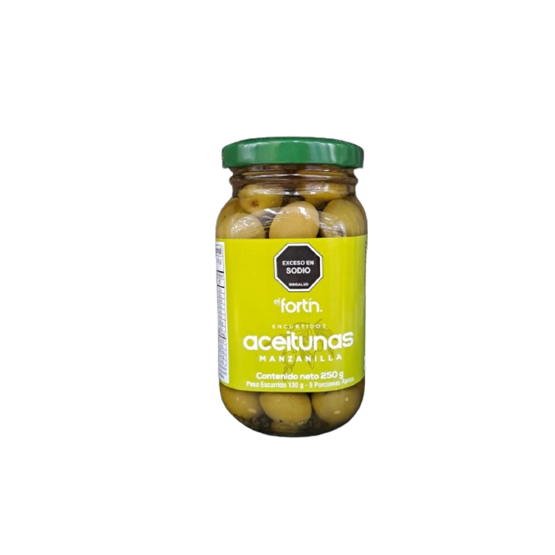ACEITUNA FORTIN 250G MANZANILLA