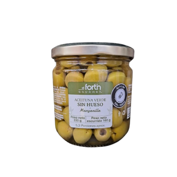 ACEITUNA FORTIN 330G VERDE SIN HUESO