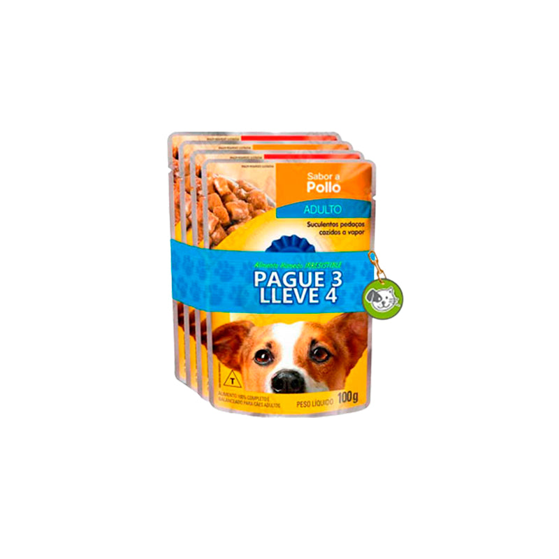 ALIMENTO PEDIGREE 100G PG 5 LLEVE 7 SURT