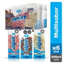 BEBIDA ALPINA 6U 200G UHT SURTIDO