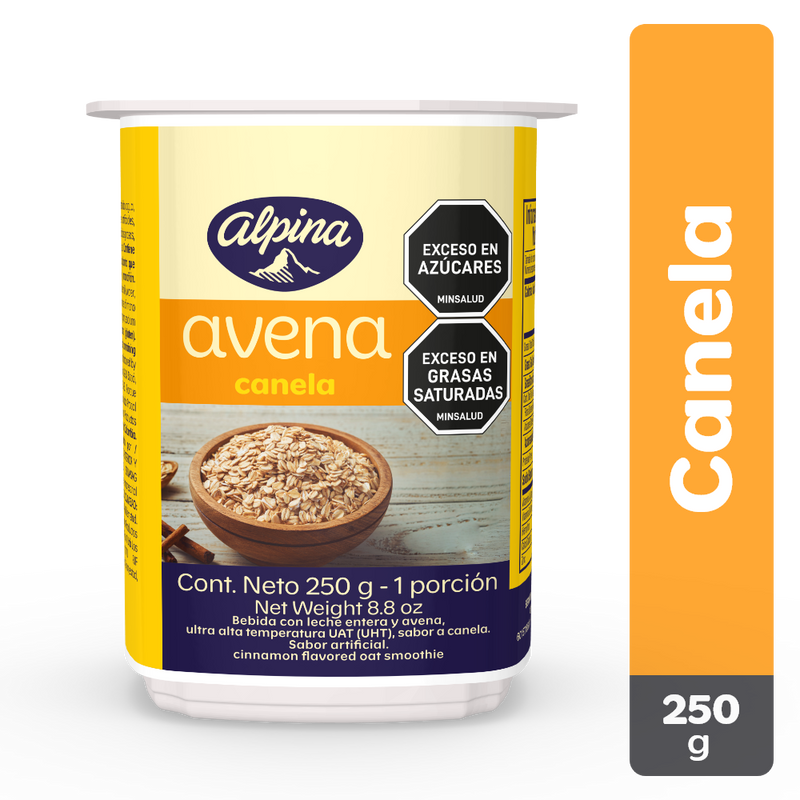 AVENA ALPINA 250G CANELA