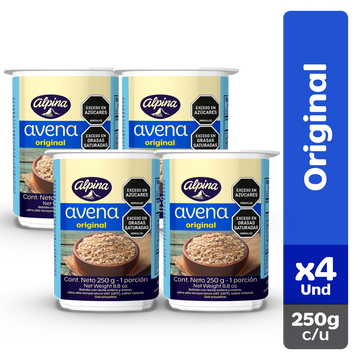 AVENA ALPINA 4U 250G NATURAL P.E
