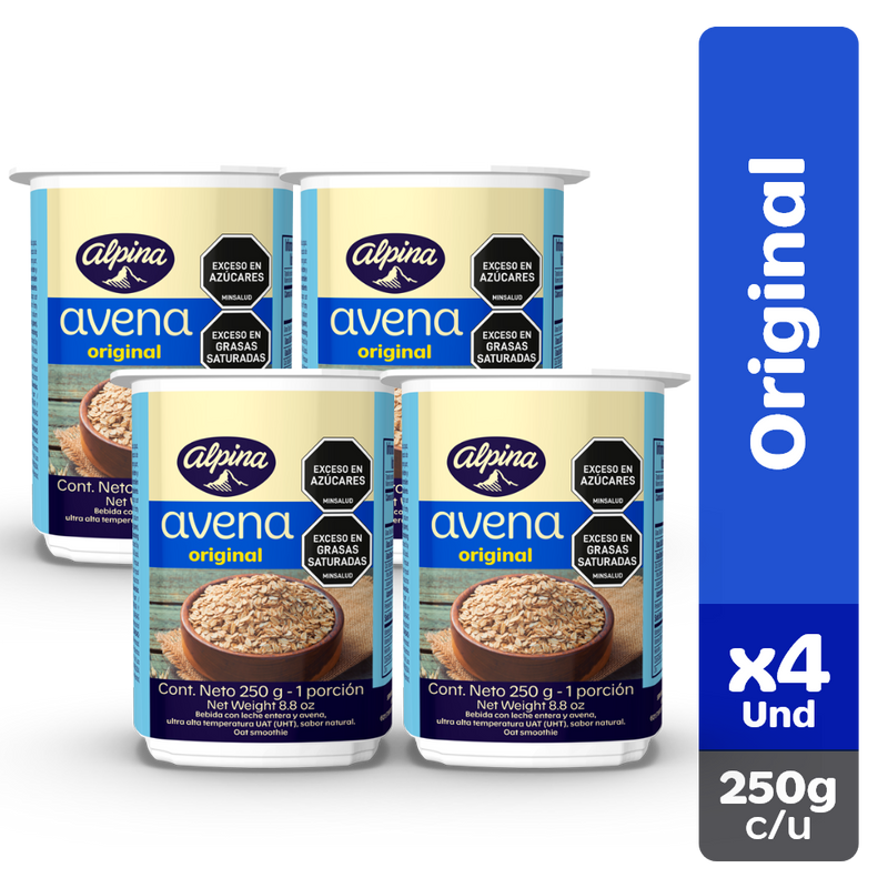AVENA ALPINA 4U 250G NATURAL P.E