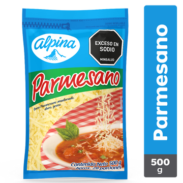 QUESO PARMESANO ALPINA 500G