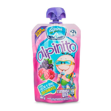 ALPINITO ALPINA 100G FRAMB UVA POUCH
