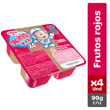 ALPINITO MAX 4U 90G GALLETA FRUTOS