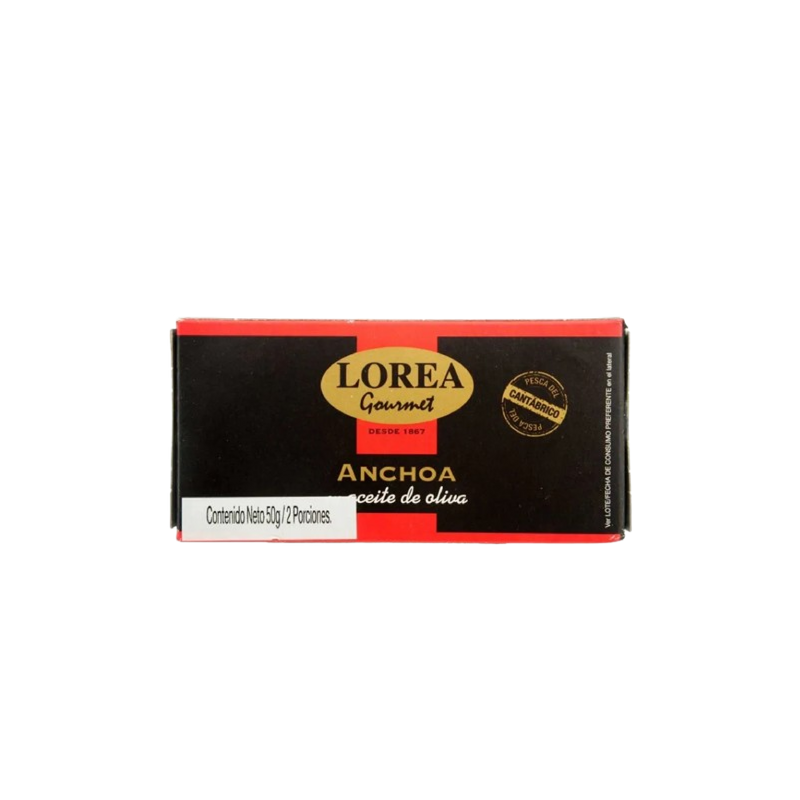 ANCHOA ACEITE DE OLIVA 50G LOREA