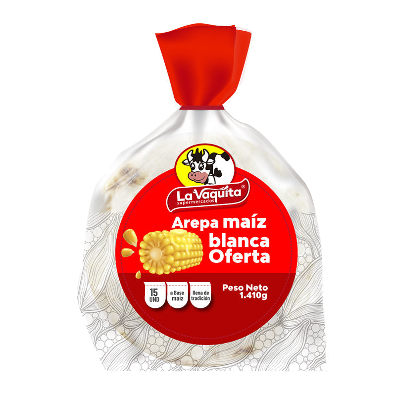 AREPA LA VAQUITA 15U OFERTA
