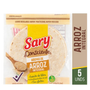 AREPA SARY 5U 375G ARROZ INTEGRAL
