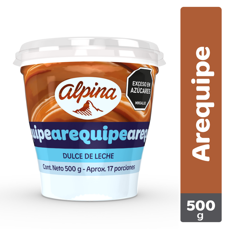 AREQUIPE ALPINA 500G DULCE LECHE