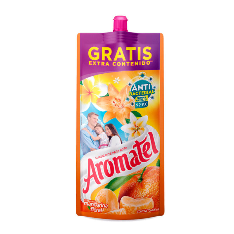 SUAVIZANTE AROMATEL D.P 425ML MANDARINA