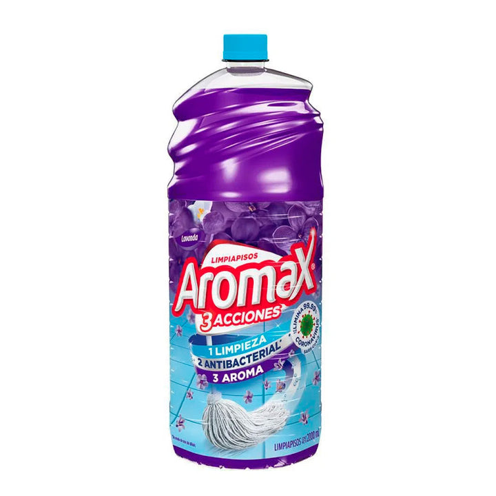 LIMPIAPISOS AROMAX 2000ML 3 ACCIONES