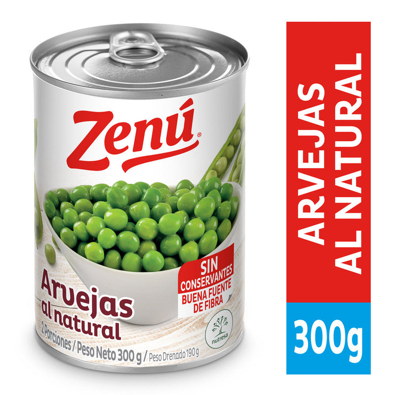 ARVEJA NATURAL ZENU 300G