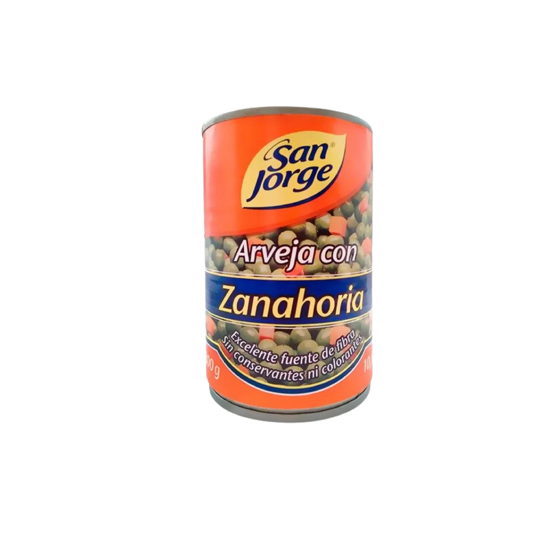 ARVEJA ZANAHORIA SAN JORGE 300G