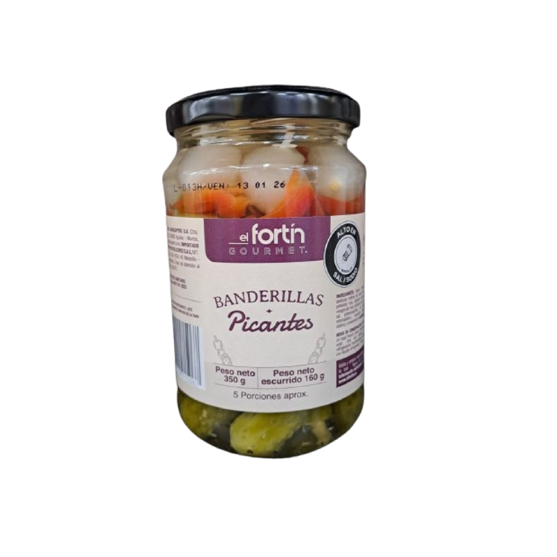 BANDERILLAS PICANTES FORTIN 350G GOURMET