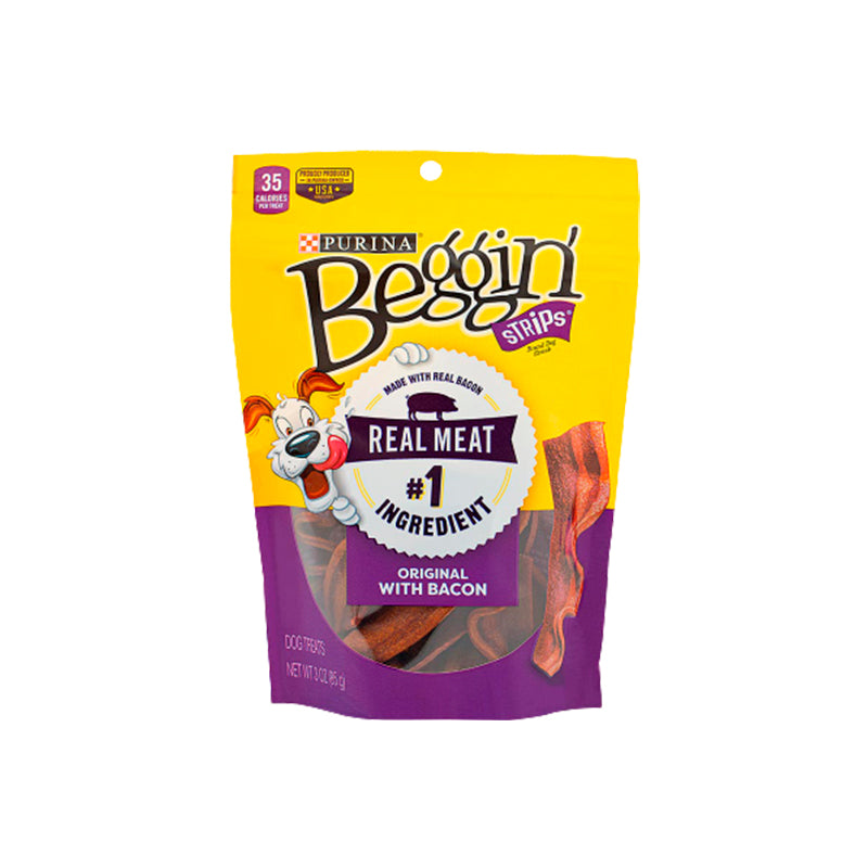 BEGGIN STRIPS BACON PURINA 85G