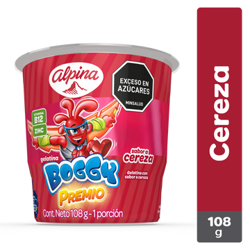 GELATINA BOGGY 108G PREMIO CEREZA
