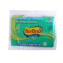 BOLSA BASURA BRIO 10U 50X75 RES VERDE
