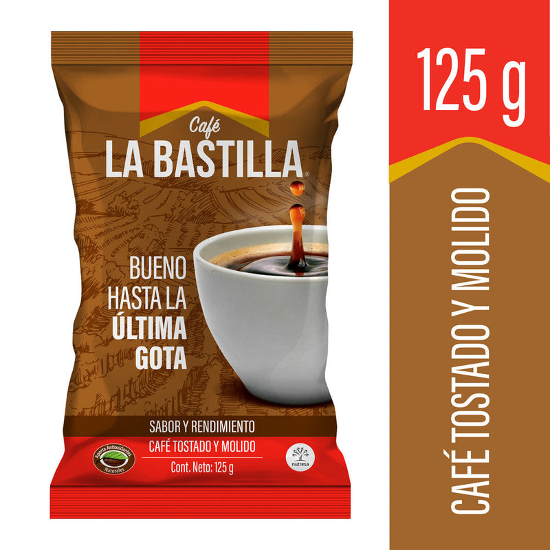 CAFE LA  BASTILLA 125G SUAVE