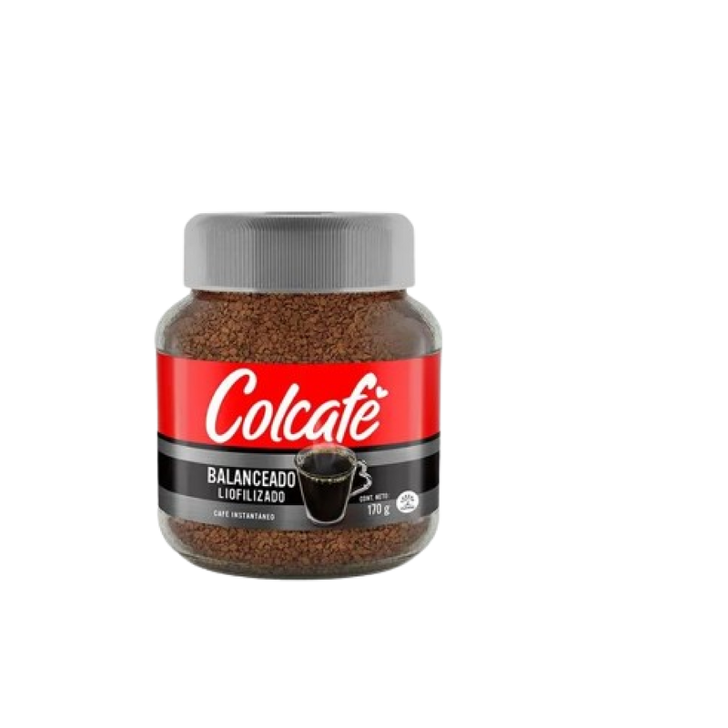 CAFÉ COLCAFE 170G LIOFILIZADO/BALANCEADO