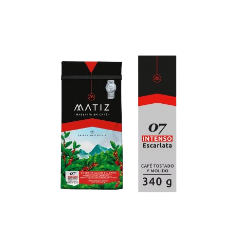 CAFÉ MATIZ MOLIDO 340G ESCARLATA