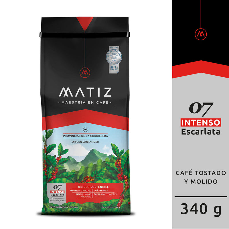 CAFE MATIZ MOLIDO 340G ESCARLATA