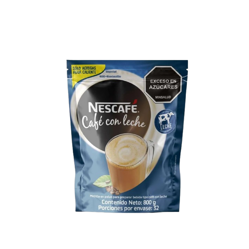 CAFÉ NESCAFE 800G CON LECHE