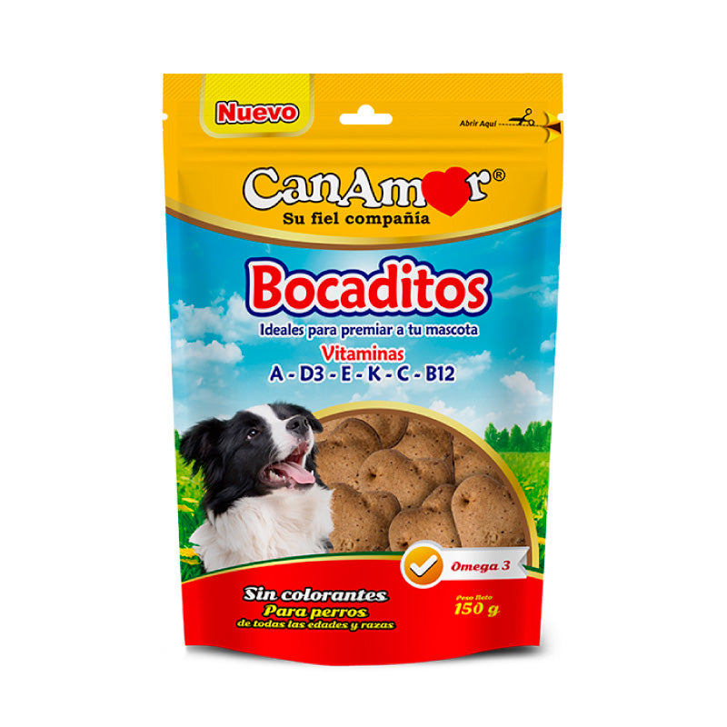 SNACK BOCADITOS 150G CANAMOR