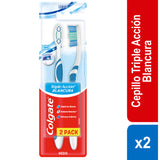 CEPILLO COLGATE 2U T/ACCION WHITENING