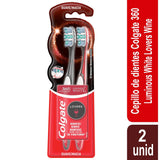 Cepillo COLGATE 360 LW Advanced 2Pk (Lovers)
