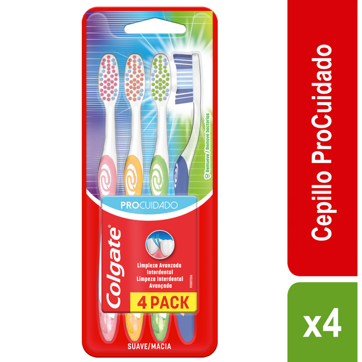 Cepillo ProCuidado (TWGC ) FH S 4PK LATAMx48